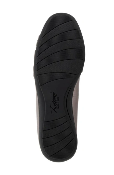 Trotters Daphne Flat In Pewter