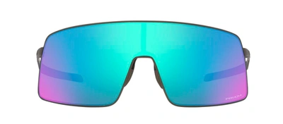 Shop Oakley Sutro Ti Przm 0oo6013-04 Shield Sunglasses In Multi