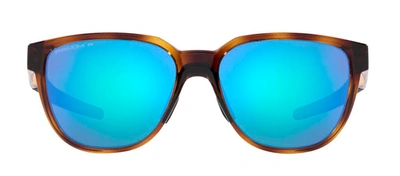 Shop Oakley Actuator Oo9250-04 Oval Polarized Sunglasses In Multi