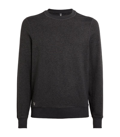 Shop Vuori Ponto Sweatshirt In Grey