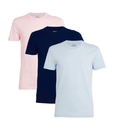 Shop Polo Ralph Lauren Cotton Classic T-shirt (pack Of 3) In Multi