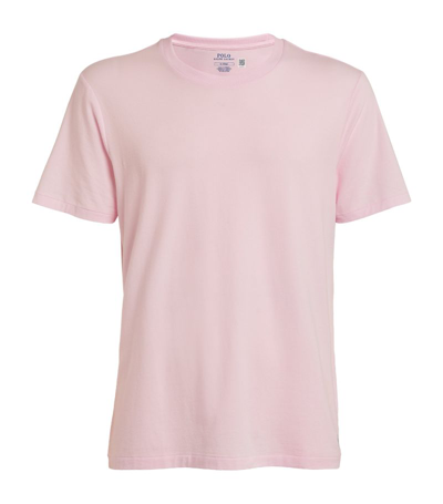 Shop Polo Ralph Lauren Micro-modal Lounge T-shirt In Pink