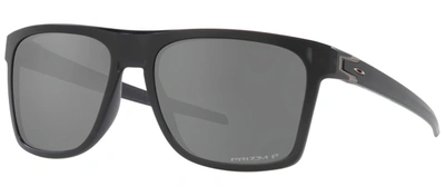 Shop Oakley Leffingwell Oo9100-04 Wayfarer Polarized Sunglasses In Multi