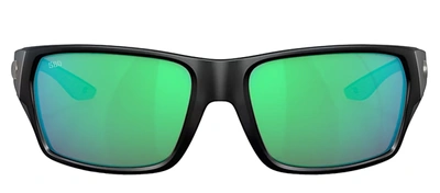 Shop Costa Del Mar Tailfin 580g Rectangle Polarized Sunglasses In Multi