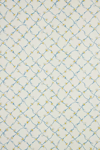 Anthropologie Daisy Trellis Wallpaper