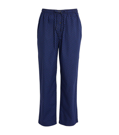 Shop Polo Ralph Lauren Polo Pony Lounge Trousers In Black