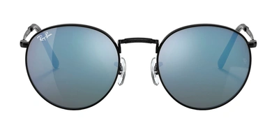 Shop Ray Ban Rb3637 002/g1 Round Sunglasses In Multi