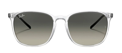 Shop Ray Ban Rb2283f 901/31 Rectangle Sunglasses In Multi