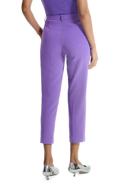 Shop Theory Tailored Ankle Trousers In Bright Peony