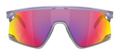 Shop Oakley Bxtr 0oo9280-07 Shield Sunglasses In Multi