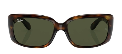 Shop Ray Ban Rb4389 710/31 Wayfarer Sunglasses In Multi