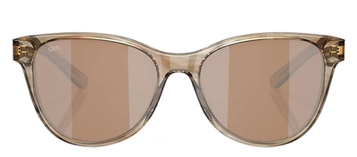 Shop Costa Del Mar Catherine 580g Cat Eye Polarized Sunglasses In Multi