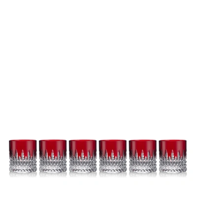 Waterford New Year Celebration Small Tumbler Red, Set Of 6