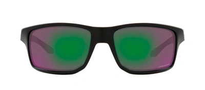Shop Oakley Gibston Mir Przm 0oo9449-15 Wrap Sunglasses In Multi