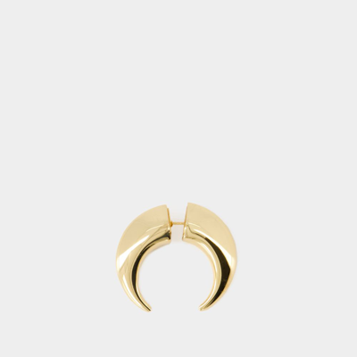 Marine Serre Single Tin Shamanic Stud Earring In Gold