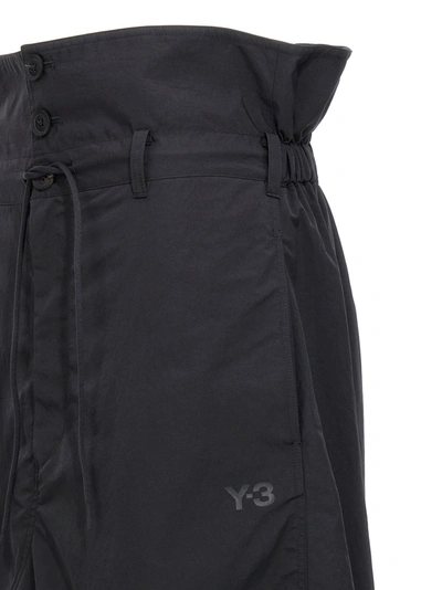 Shop Y-3 Crk Nyl Skirts Black