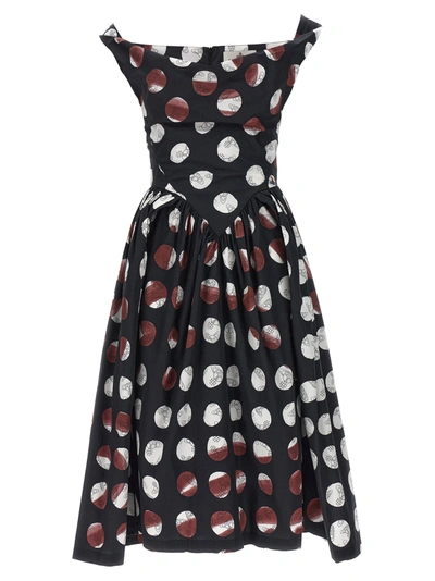 Shop Vivienne Westwood Dots & Orbs Dresses Multicolor