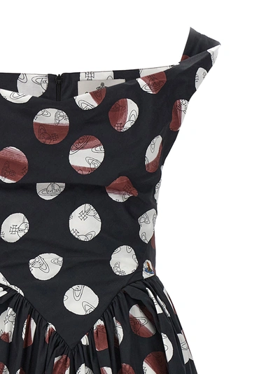 Shop Vivienne Westwood Dots & Orbs Dresses Multicolor