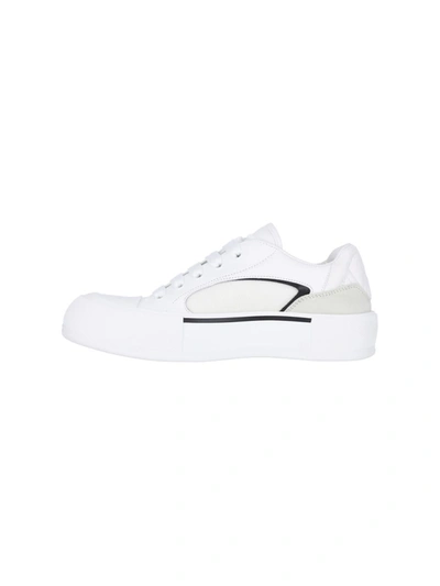 Alexander Mcqueen Skate Deck Plimsoll Low-top Sneakers In White
