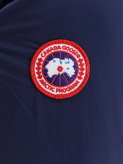 Shop Canada Goose Lodge In Blue