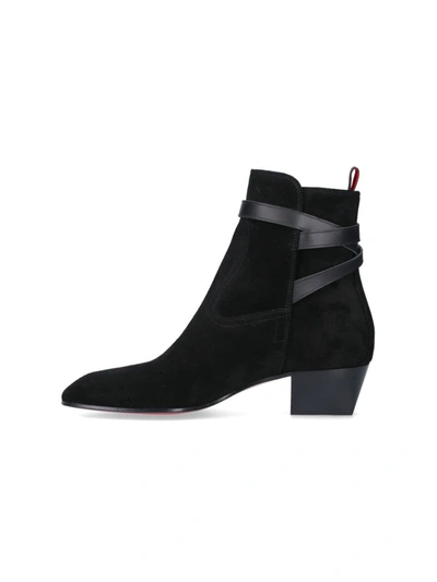 Shop Christian Louboutin Boots In Black