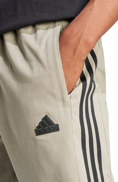 Shop Adidas Originals Tiro Crop Woven Pants In Silver Pebble
