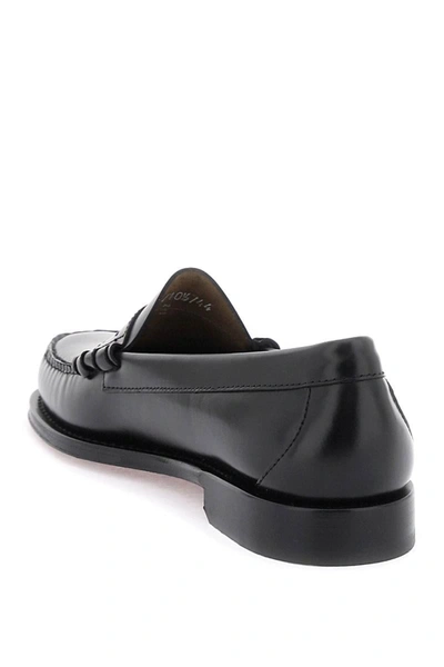 Shop Gh Bass G.h. Bass Weejuns Larson Penny Loafers In Black