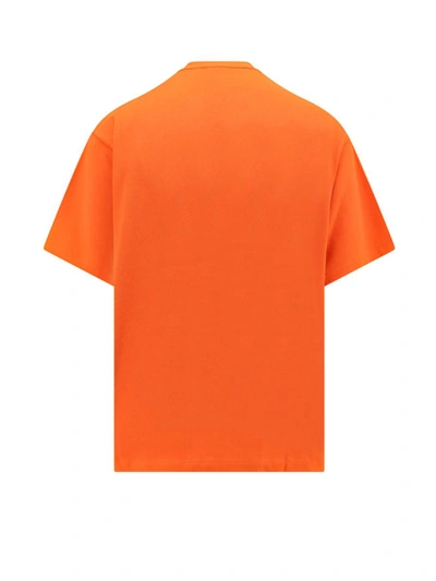 Shop Moncler Genius T-shirt In Orange