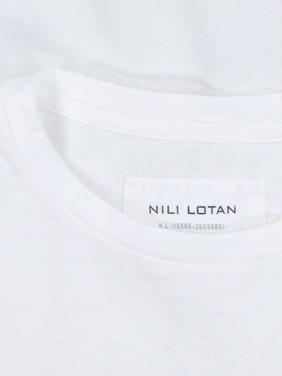 Shop Nili Lotan T-shirts And Polos In White