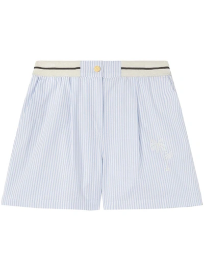 Shop Palm Angels Palms Boxer Shorts In Blue