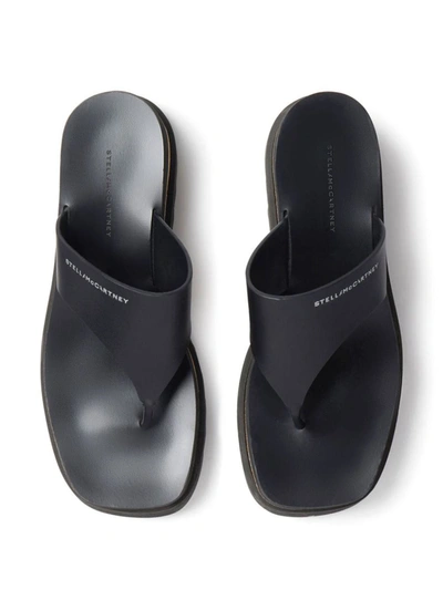 Shop Stella Mccartney Sneak-elyse Platform Sandals In Black