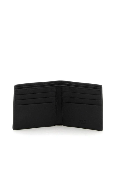 Shop Versace Medusa Biggie Bi-fold Wallet In Black