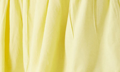 Shop Melissa Odabash Salma Ruffle Embroidered Cover-up Dress In Yellow