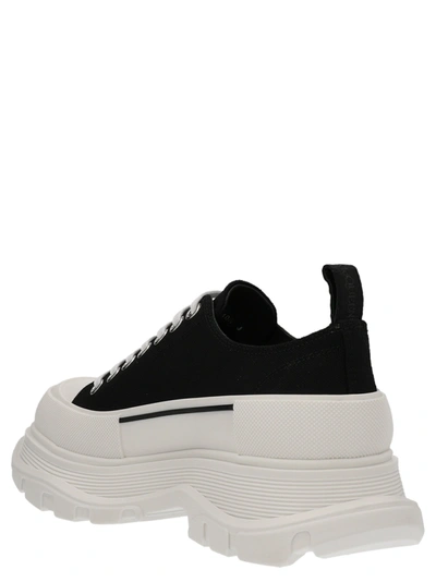 Shop Alexander Mcqueen Oversize Sole Sneakers White/black