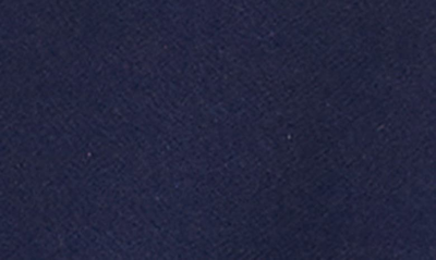 Cece Puff Long Sleeve Crepe Top In Navy Blue