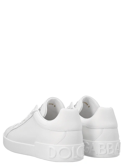 Shop Dolce & Gabbana Portofino Sneakers White