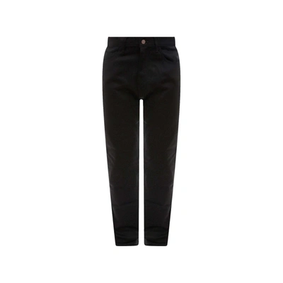 Shop Celine Skinny Low Rise Jeans In Black