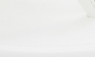 Kurt Geiger London Girls White Kids Mini Kensington T-bar Crystal Bow-embellished Leather Sandals 7- In White
