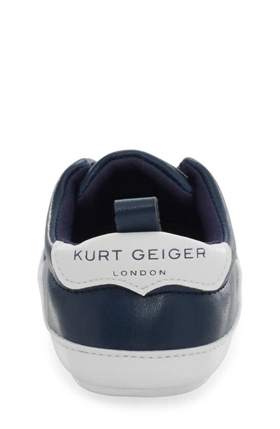 Shop Kurt Geiger Laney Slip-on Sneaker In Navy
