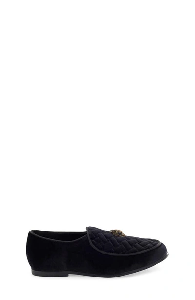 Kurt Geiger London Kids' Hugh Eagle Drench Slipper In Black