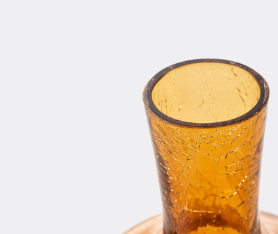 Polspotten Ball Body Glass Vase (32cm) In Yellow