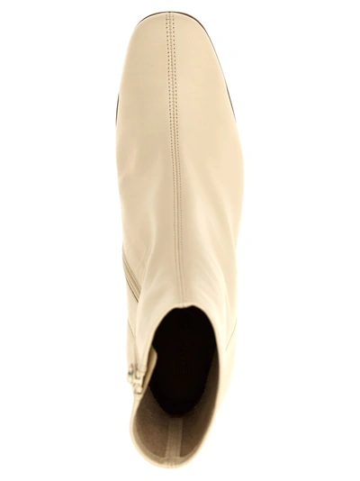Shop By Far Sofia Boots, Ankle Boots White