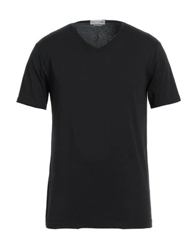 Shop Daniele Alessandrini Homme Man T-shirt Black Size M Cotton