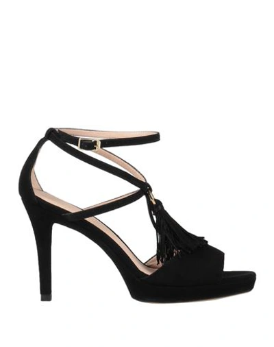 Shop Unisa Woman Sandals Black Size 7 Leather