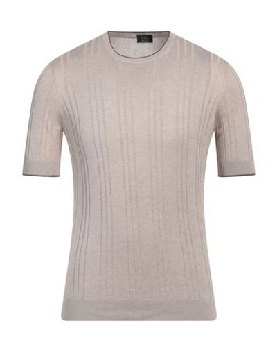 Shop Barba Napoli Man Sweater Beige Size 38 Silk