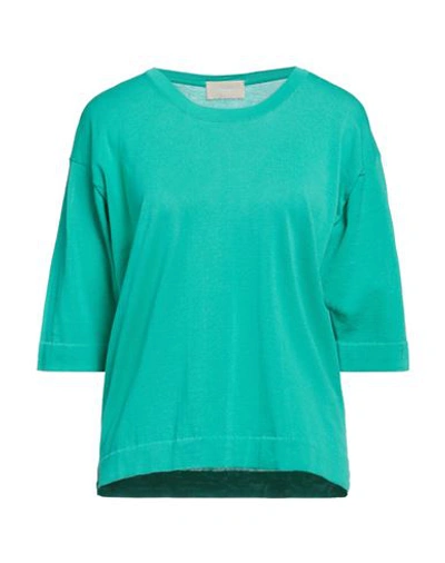 Shop Drumohr Woman Sweater Green Size L Cotton