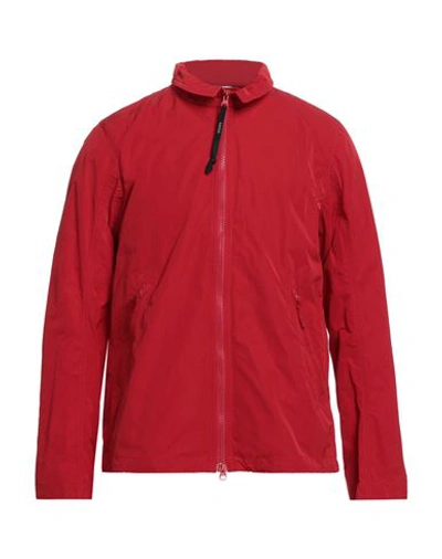 Shop Aspesi Man Jacket Red Size L Polyester