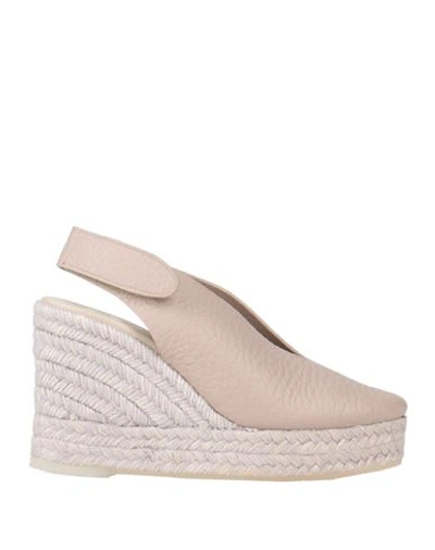 Shop Ras Woman Espadrilles Dove Grey Size 11 Soft Leather