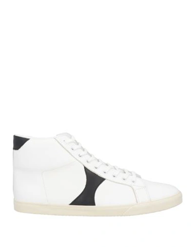 Shop Celine Man Sneakers White Size 12 Leather