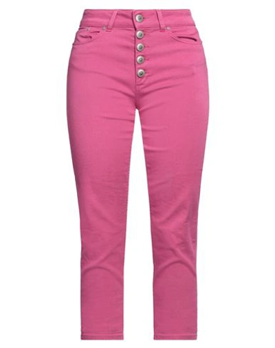 Dondup Koons - Loose-fit Fleece Trousers In Pink